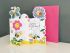 Birthday Card - Girl Kids - Bee Flowers - 3 Fold Glitter Die-cut - Whippersnappers