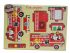 Wooden 3D Vehicles Jigsaw Puzzle - Police Tractor Fire - Set of 3