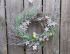 Christmas Rustic Decorative Wreath & Blue Tit Bird