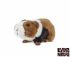 Guinea Pig Tri Coloured Plush Soft Toy - 18cm - Living Nature