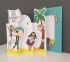 Birthday Card - Boy Kids - Pirate - 3 Fold Glitter Die-cut - Whippersnappers