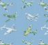 Vintage Planes Spitfire WW2 Wrapping Paper Sheets & Tags - Arty Penguin