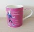 Cadbury's Hot Chocolate & Grandma Pink Birthday Mug Gift Set