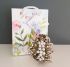 Flower White & Faux Diamante Stylish Bracelet - Free Gift Bag