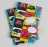 Mini Car Pop Art Wrapping Paper 2 Sheets & Tags - Arty Penguin