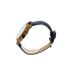 Sycamore Zebrano Wood & Blue Leather Strap Watch - Botanica