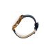 Elm Zebrano Wood & Blue Strap Mens Watch - Botanica