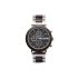 Iris Sandalwood Wood Brown Silver Mens Watch - Botanica