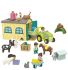Farm Adventure Tractor Trailer Animals Playset Toy - 71656 - Playmobil Junior