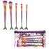 Mermaid Tail Handy 5 Piece Make Up Brush Set