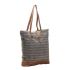 Honey Bee Canvas & Leather Tote Shopper Handbag