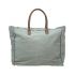 Handmade Print Green Weekend Overnight Canvas Bag - S-1197 - Myra