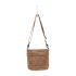 Brown Leather Shoulder Cross Body Handbag