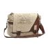 Victor's Bicycle Canvas & Leather Messenger Bag