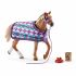 Thoroughbred Horse with Blanket Rug Horse Club - Schleich - 42360