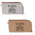 Bicycle Design Sun Glasses Pouch Purse Zipped