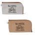 Bicycle Design Sun Glasses Pouch Purse Zipped