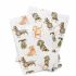 Dachshund Dog Wrapping Paper Sheets & Tags - Arty Penguin