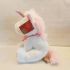 Unicorn Soft Toy Plush - Sitting - Keel