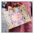 Powder UK Cockatoo Bird Pink Embroidered Velvet Bag - Free Gift bag