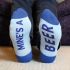 Sole To Sole Socks Mens - Mine's A Beer - Funtime