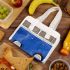 Volkswagen VW T1 Campervan Lunch Sandwich Bag - Blue - Ethical Recycled