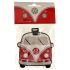 Volkswagen VW T1 Campervan Design Luggage Tag - Red