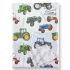 Vintage Modern Tractor Wrapping Paper 2 Sheets & 2 Tags - Arty Penguin