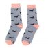 Ladies Sausage Dog Dachshund Socks - Bamboo - Miss Sparrow - 3 Colours