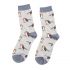 Ladies Robin Bird Socks - Bamboo - Miss Sparrow - 3 Colours