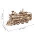 Locomotive Train DIY Wooden Model Kit 3D - 350 Pieces - Fountasia