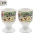 Farmhouse Tractor Horse Egg Cups - Set of 4 - Lesser & Pavey