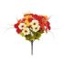 Autumn Colour Mix Artificial Flower Bouquet - 16 Stems - 40cm - 2 Colours - Sincere