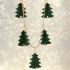 Felt Christmas Tree Garland - Green 180cm - Floralsilk