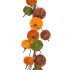 Velvet Pumpkin Garland - 150cm - Autumn - Floralsilk