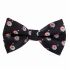 Christmas Santa Black Bowtie - Boxed - Snazzy Santa