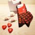 Valentines Ladies Socks With Sweets & Chocolate - Boxed Gift Set