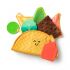 Melissa & Doug Multi-Sensory Soft Taco Fill & Spill Infant Toy