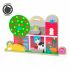 Melissa & Doug GO Tots Wooden Barnyard Tumble with 4 Disks - FSC-Certified Materials