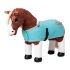 Lemieux Mini Toy Pony Accessories - Azure Turquoise Fleece Show Rug