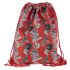 Mr Bean Long Live The Bean Red London Drawstring Bag