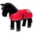Lemieux Mini Toy Pony Accessories - Chilli Red Fleece Show Rug