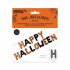 Happy Halloween Foil Balloons Banner