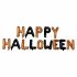 Happy Halloween Foil Balloons Banner