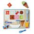 Melissa & Doug Ice Cream Puzzle Play Set Magnetic Wooden