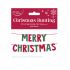 Christmas Bunting - Merry Xmas Icons - 2m Foil Pre-Strung