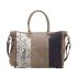 Retro Print Weekend Overnight Canvas Bag - S-1200 - Myra