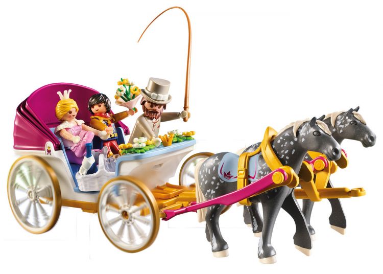 Princess Horse Drawn Carriage Playset & Accessories - 70449