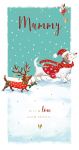 Christmas Card - Mummy Dachshund Dog - The Wildlife Ling Design