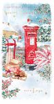 Christmas Card - Special Friends - Postbox - At Home Ling Design